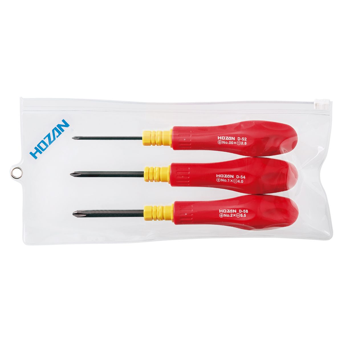 Hozan D-44 REVERSIBLE SCREWDRIVER SET + - Hozan D-44 REVERSIBLE SCREWDRIVER SET + -
