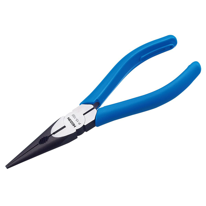 Hozan P-15 LONG NOSE PLIERS WITH SIDE CUTTER