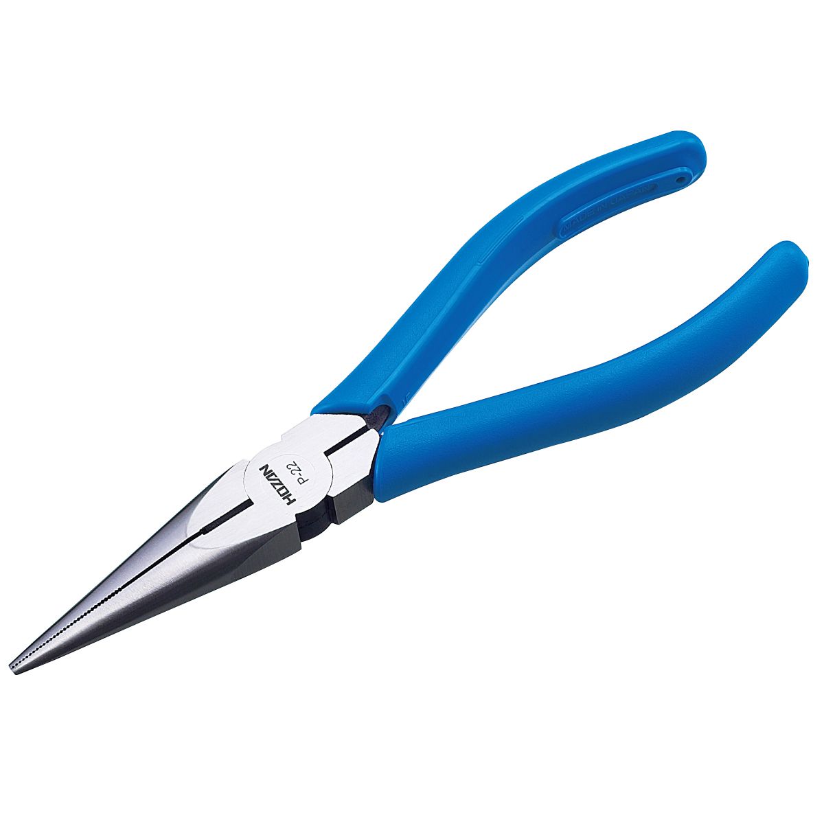 Hozan P-22 LONG NOSE PLIERS WITH SIDE CUTTER