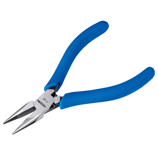 Hozan P-36 MINIATURE LONG NOSE PLIERS Hozan P-36 MINIATURE LONG NOSE PLIERS