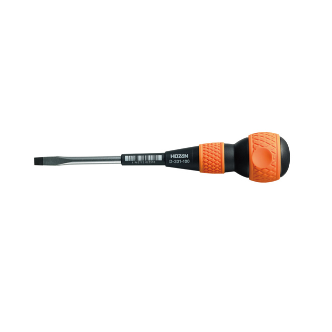 Hozan ELECTRICIAN'S SLOTTED SCREWDRIVER D-331-100 Hozan ELECTRICIAN'S SLOTTED SCREWDRIVER D-331-100