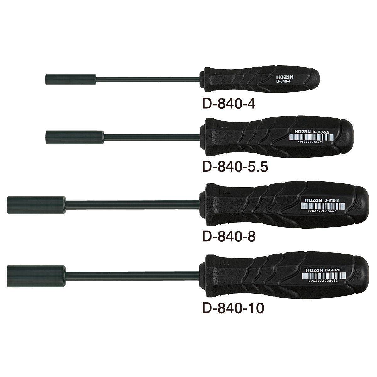 Hozan D-840 NUT DRIVERS Hozan D-840 NUT DRIVERS