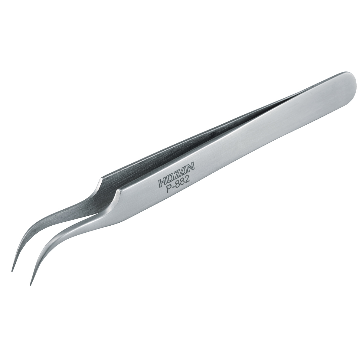 Hozan P-882 CURVED TWEEZERS