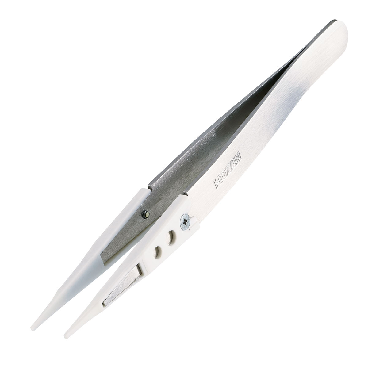 Hozan P-640-P PLASTIC TIP TWEEZERS