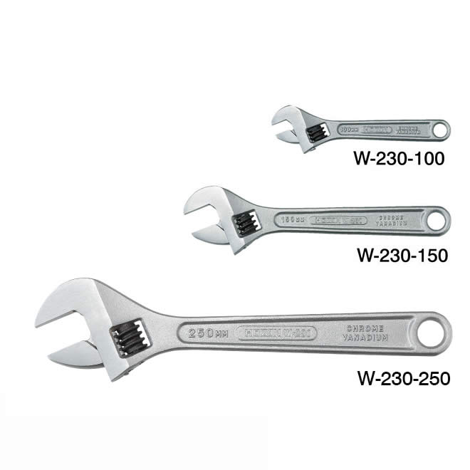 Hozan W-230 ADJUSTABLE WRENCH Hozan W-230 ADJUSTABLE WRENCH