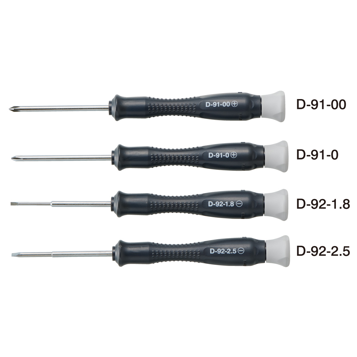 Hozan D-912 ESD PRECISION SCREWDRIVER SET +- Hozan D-912 ESD PRECISION SCREWDRIVER SET +-